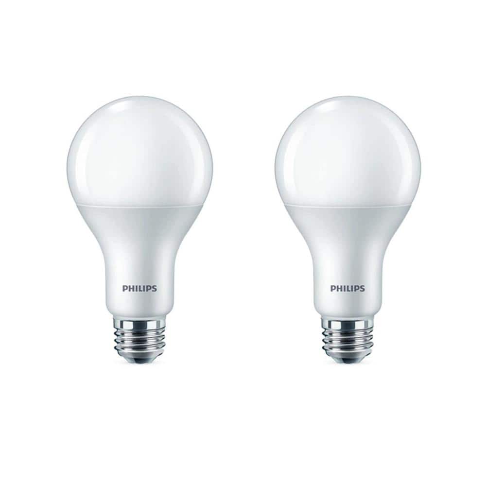 teacher vertical phenomenon Philips 75-Watt Equivalent A21 Dimmable Energy Saving LED Light Bulb  Daylight (5000K) (2-Pack) 479527 - The Home Depot