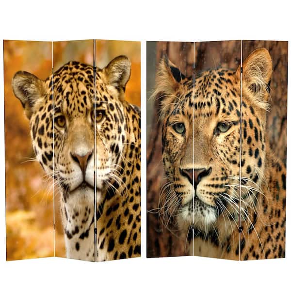 RED LANTERN 6 ft. Printed 3-Panel Room Divider