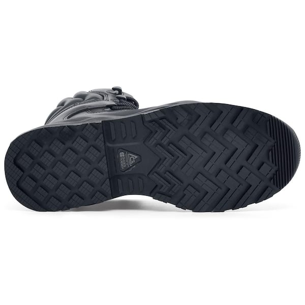 Unisex Fargo II Water Resistant 7 in. Work Boots - Composite Toe- Black Size 10(M)