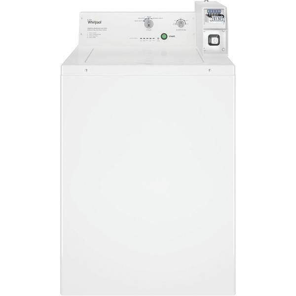 Whirlpool 3.3 cu. ft. Commercial Top Load Washer with Factory-Installed Coin Slide