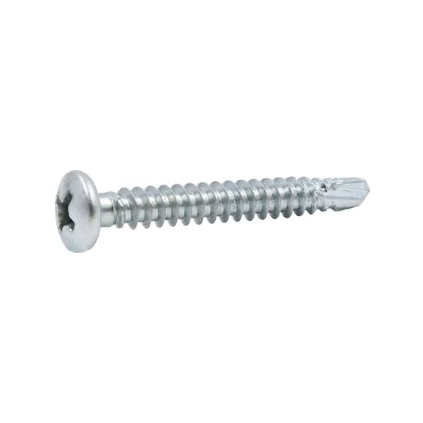 Everbilt #8 x 1-1/4 in. Phillips Pan Head Sheet Metal Screws (3 per ...