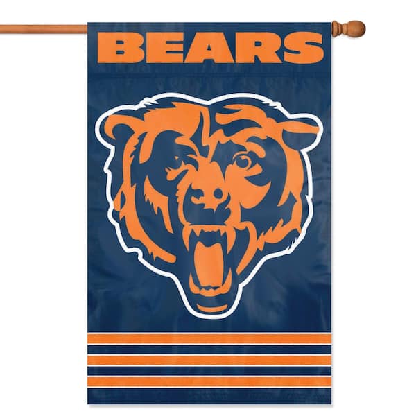 Party Animal Chicago Bears Applique Banner Flag AFCH - The Home Depot