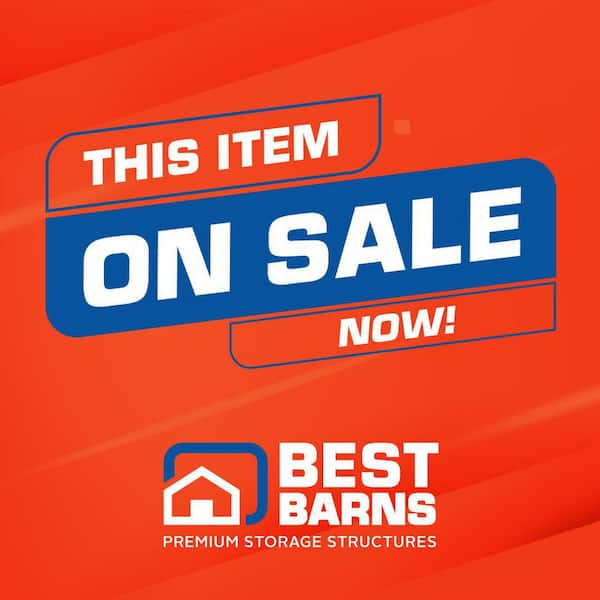 Craftsman's Cove 10 ft. x 16 ft. Wood Barn Kit with Loft and Robust Fortress Floor