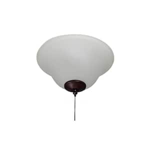 Basic-Max 3-Light Oil Rubbed Bronze Ceiling Fan Bowl Light Kit