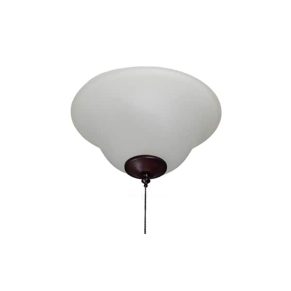 Maxim Lighting Basic-Max 3-Light Oil Rubbed Bronze Ceiling Fan Bowl Light Kit