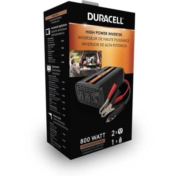 raken Posters uitbreiden Duracell 800-Watt High Power Inverter DRINV800 - The Home Depot