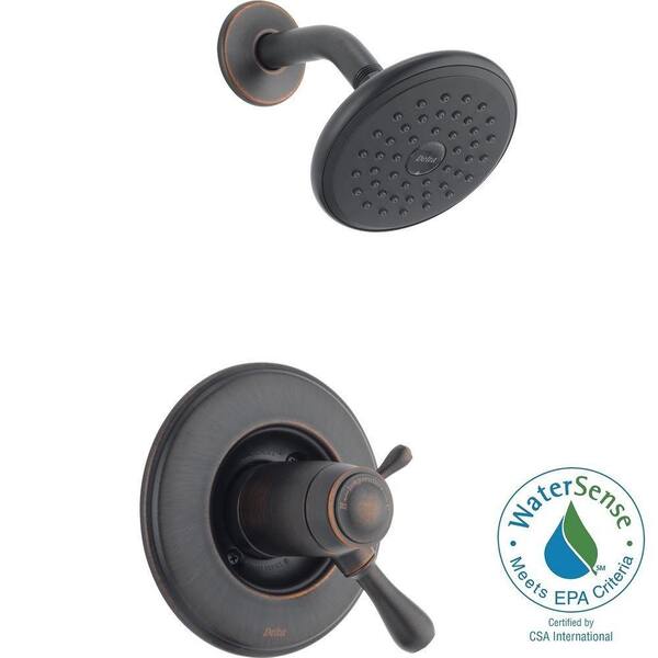 Delta Leland TempAssure 17T Series 1-Handle Shower Faucet Trim Kit Only in Venetian Bronze (Valve Not Included)