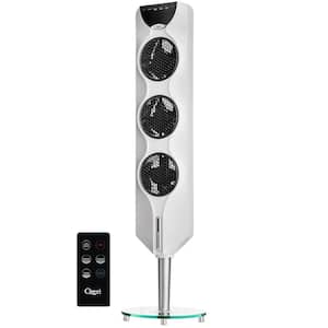 3X Tower Fan 44 in. with Passive Noise Reduction Technology