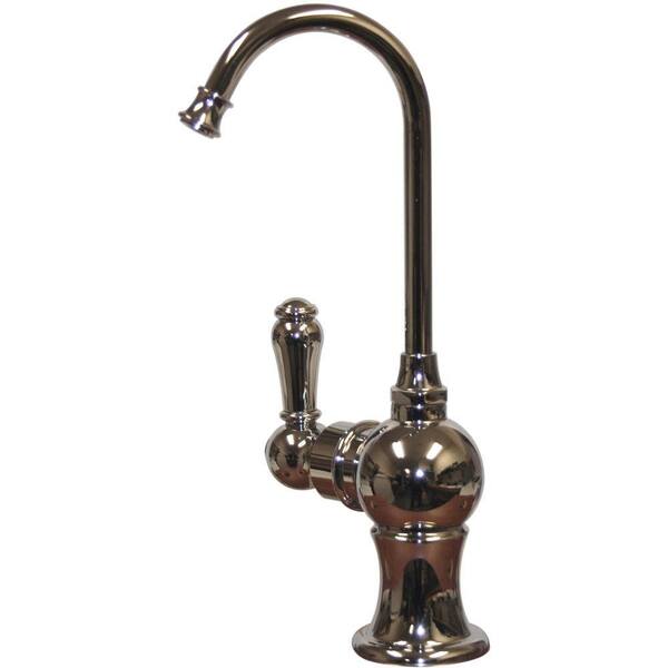 Whitehaus Collection Forever Hot 1-Handle Instant Hot Water Dispenser Faucet in Polished Chrome