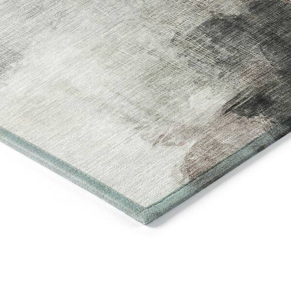 Chantille Machine Washable Indoor/Outdoor Abstract ACN2043 Paprika 2 ft. 6 in. x 3 ft. 10 in. Area Rug