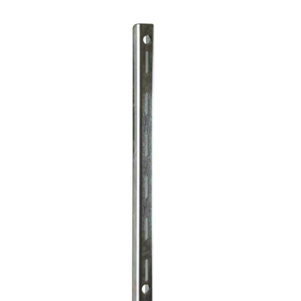84 in. L Zinc Imperial Line Surface Mount Single Slotted Wall Standard (10-