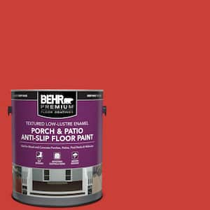 1 gal. #P170-7 100 Mph Textured Low-Lustre Enamel Interior/Exterior Porch and Patio Anti-Slip Floor Paint