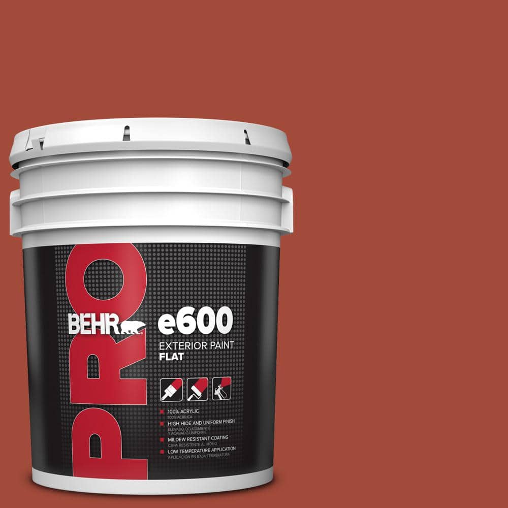 5 gal. #200D-7 Rodeo Red Flat Exterior Paint price history on PriceWatchPro