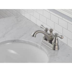 Leland 4 in. Centerset 2-Handle Bathroom Faucet in Stainless