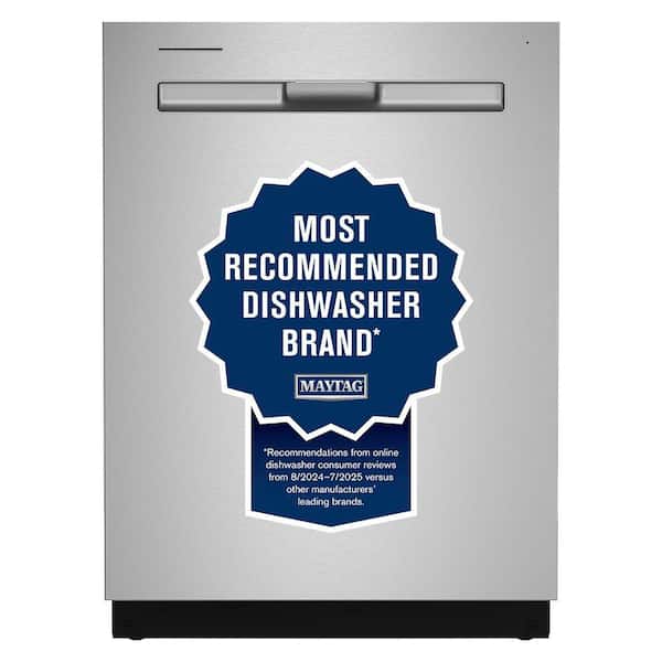 24 in. Fingerprint Resistant Stainless Steel Top Control Built-in Tall Tub Dishwasher, 50 dBA