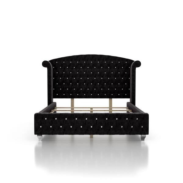 Contemporary Black Queen 3pcs Bedroom Set by Acme Louis Philippe III 19500Q-3pc  – buy online on NY Furniture Outlet