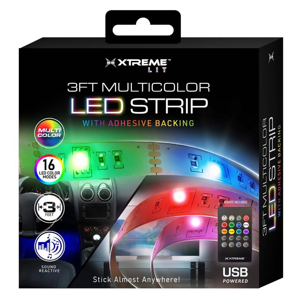 16 LED Multicolor Sound Activated Foam Stick