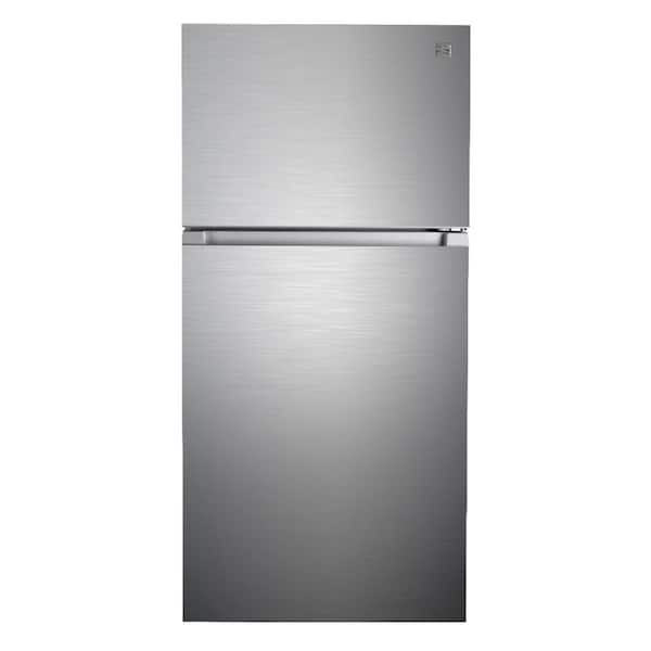 30 in. Wide 18.1 cu. ft. Top Freezer Refrigerator in Fingerprint Resistant Stainless Steel with Installed Icemaker