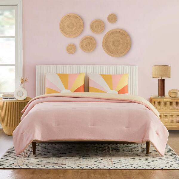 Mr. Kate Seize The Day Pink 2-Piece Microfiber Twin Comforter Set