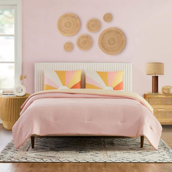 Mr. Kate Seize The Day 3-Piece Pink Microfiber King Comforter Set