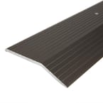 TrimMaster Silver 2 in. x 36 in. Carpet Trim Transition Strip H6034 H 3 -  The Home Depot