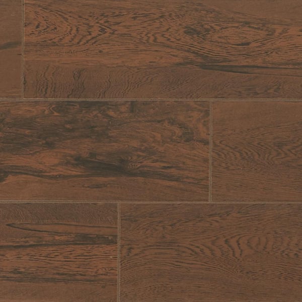 TrafficMaster Glenwood Cherry 7 in. x 20 in. Ceramic Floor and Wall Tile (10.89 sq. ft. / case)