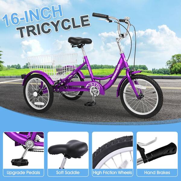 16 inch tricycle hotsell