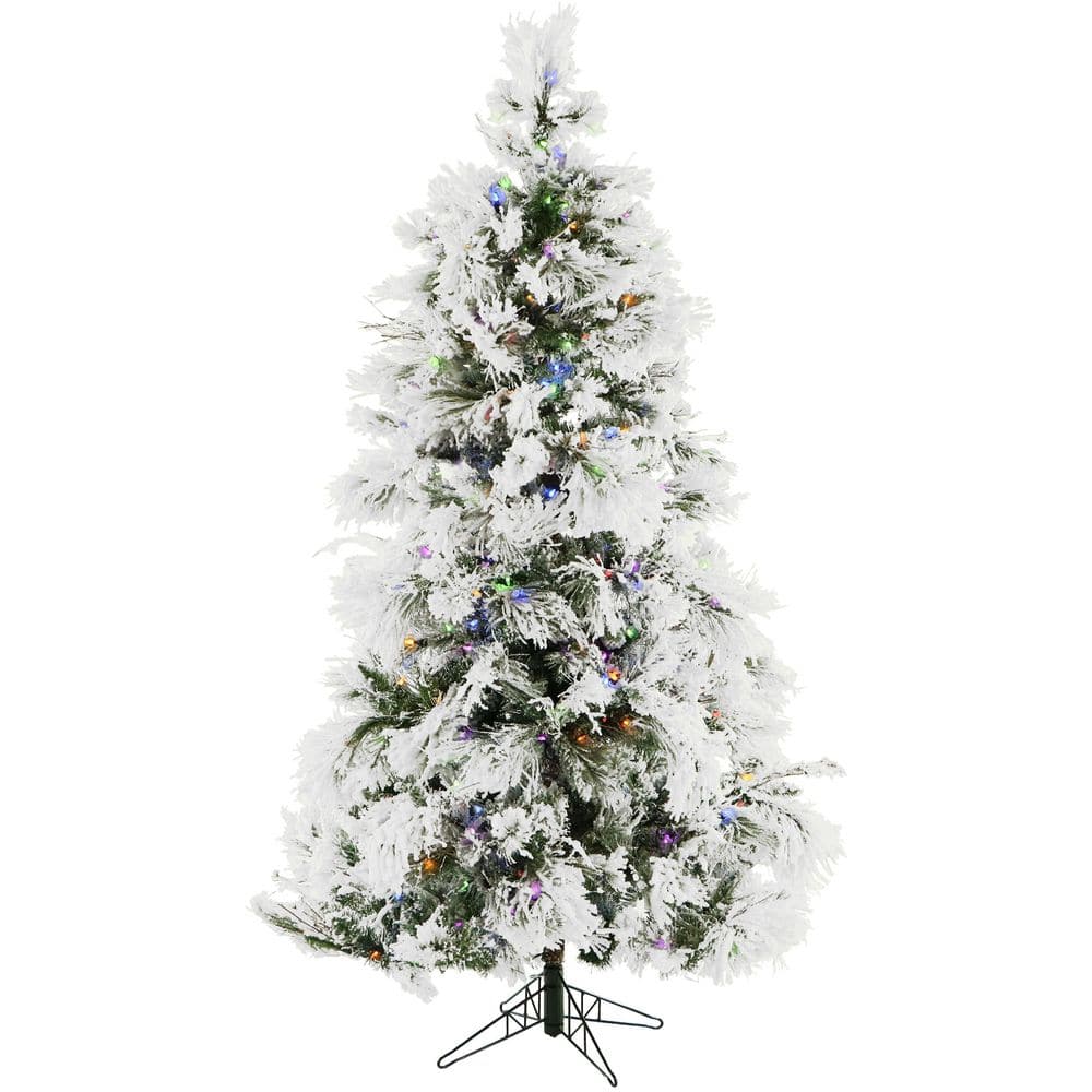 Northlight 6' Icy White Iridescent Spruce Artificial Christmas Tree -  Unlit, 1 - Fry's Food Stores