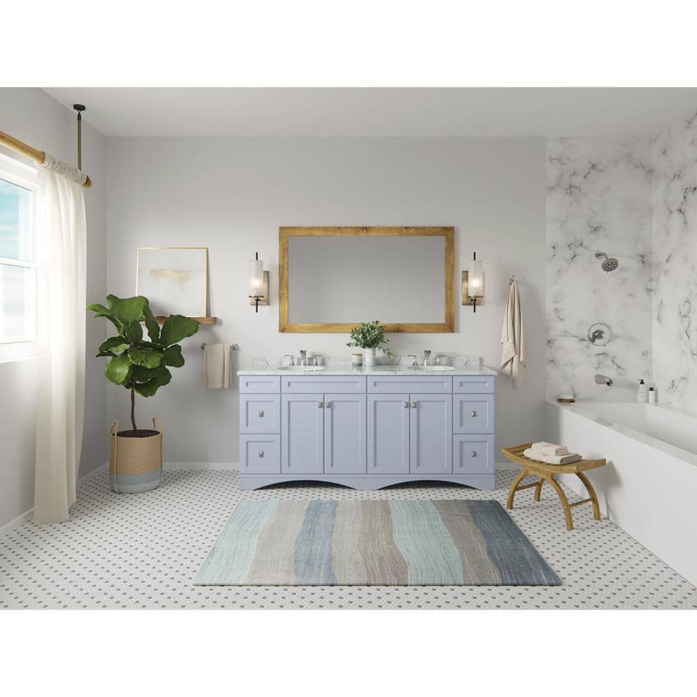 Jaida Sleek Polished Chrome Waterfall Bathroom Faucet