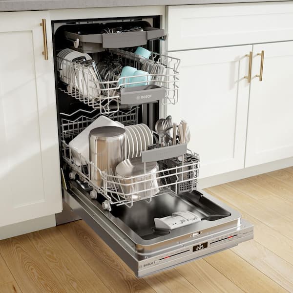Ss Techno Apartment Style Dishwasher Bosch 800 Series 18 ADA