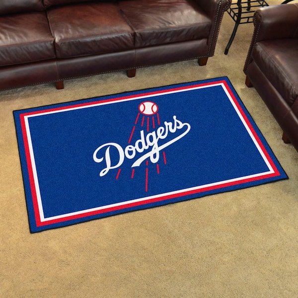 Los Angeles Dodgers 4 ft. x 6 ft. Area Rug