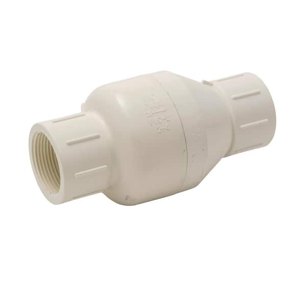 Everbilt 1-1/4 in. FIP x FIP PVC Check Valve