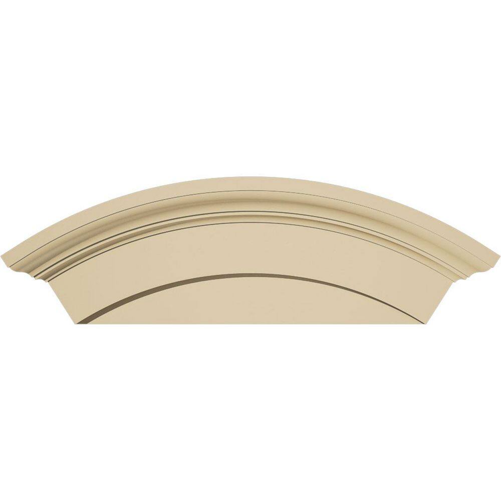 24-in. W x 10-in. H x 2-3/4-in. P Arched Signature Urethane Pediment, Primed Tan price history on PriceWatchPro