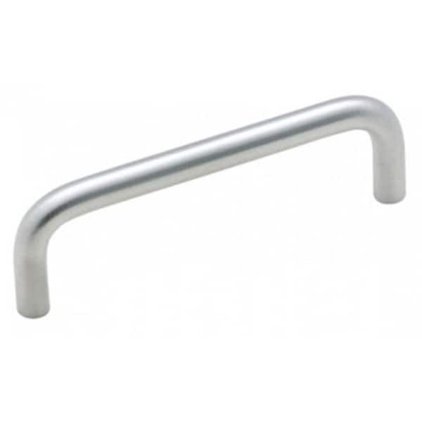 Amerock Wire Pulls 3-1/2 in. (89 mm) Modern Brushed Chrome Arch Cabinet Pull