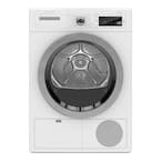 800 Series 4 cu. ft. 240-Volt Home Connect White Stackable Electric Ventless Compact Dryer, ENERGY STAR