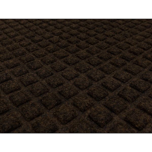 J&v Textiles 18 X 32 Two-in-one Wet & Dry Shoe Cleaning Outdoor Floor Mats  (bronze) : Target