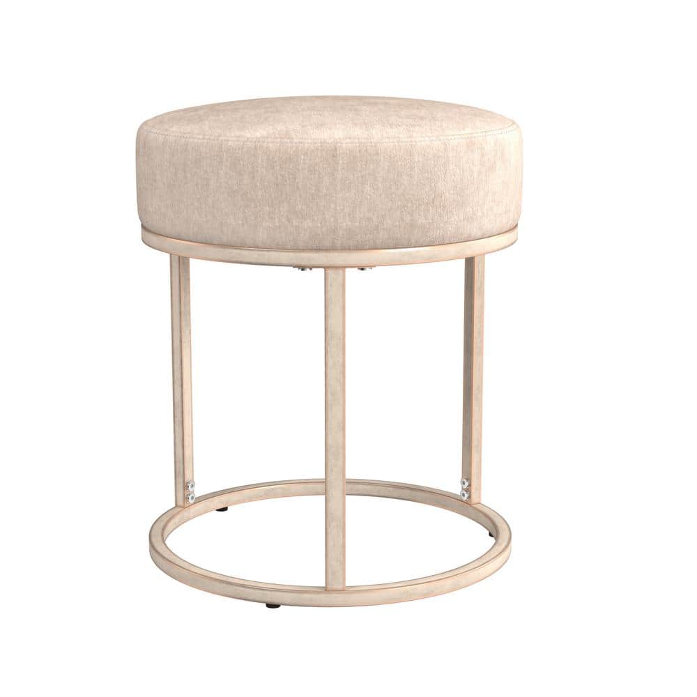 Hillsdale Furniture Swanson White Vanity Stool -  51024A