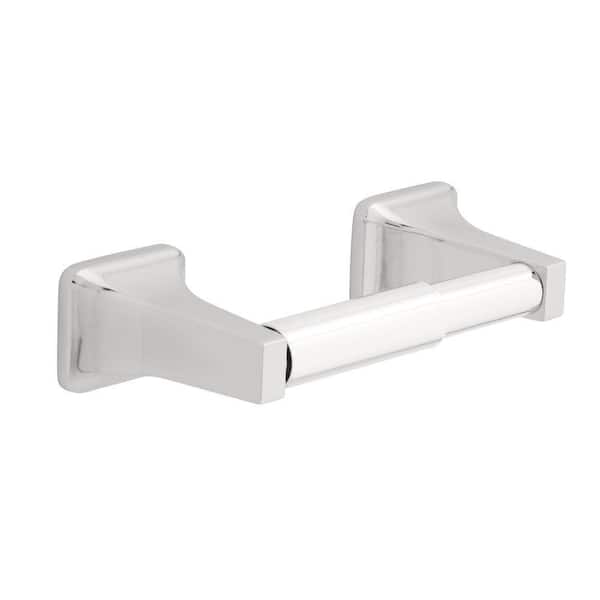 Franklin Brass Futura Toilet Paper Holder with Chrome Plastic Roller in Chrome
