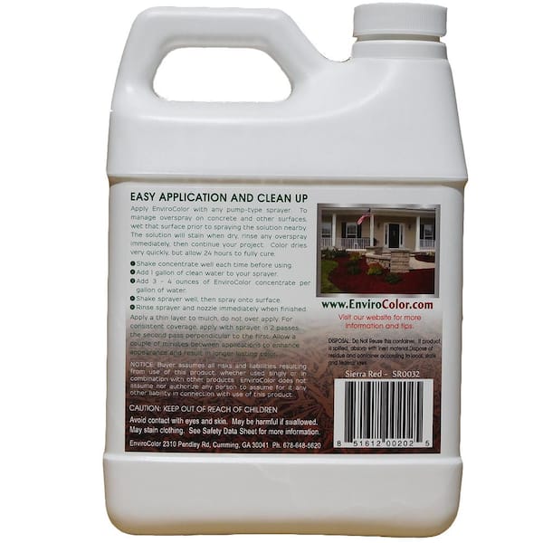 EnviroColor 2,400 Sq. ft. Sierra Red Mulch Color Concentrate