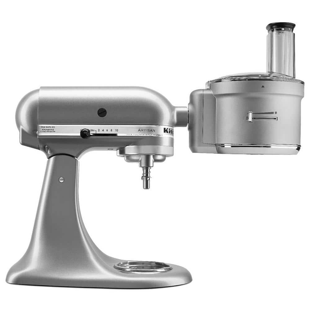 Contour Silver 5-Quart Stainless Steel Tilt-Head Stand Mixer