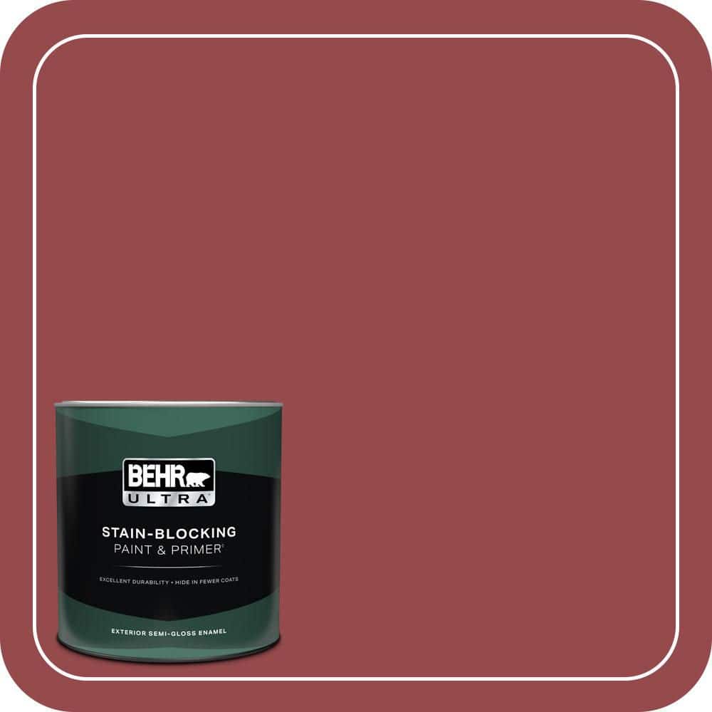 1 qt. #M140-6 Circus Red Semi-Gloss Enamel Exterior Paint & Primer price history on PriceWatchPro