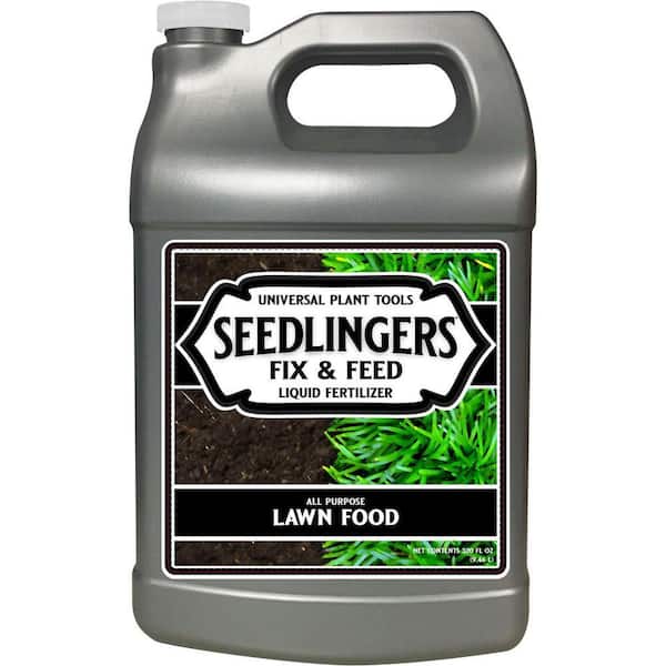 Fix and Feed Lawn Food 128 fl. oz. 20,000 sq. ft. Liquid Lawn Fertilizer for All Grass Types 1 Gal. Concentrate
