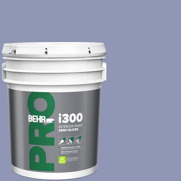 BEHR PRO 5 gal. #S540-4 Vintage Ribbon Semi-Gloss Interior Paint