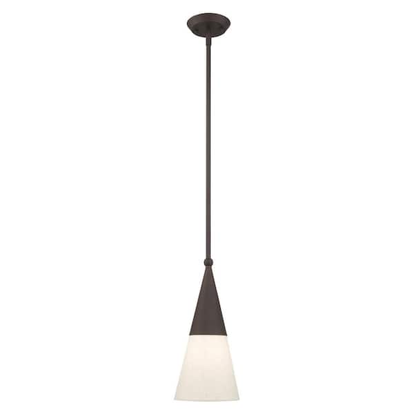 Stockholm 1 Light Bronze Mini Pendant
