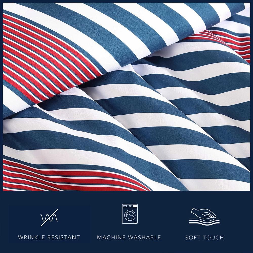 Bali Bliss Full Reversible Microfiber Comforter Set