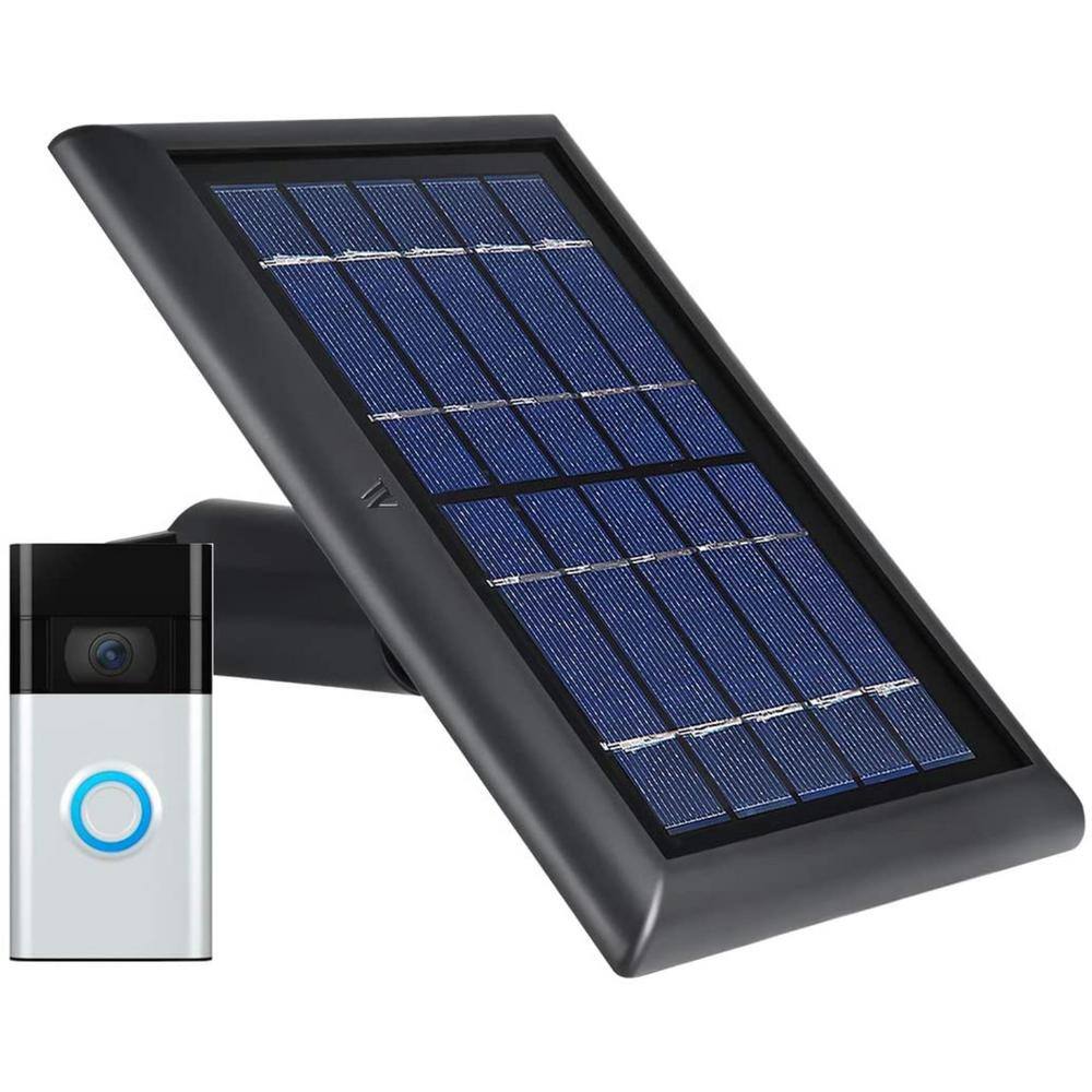 Wasserstein Solar Panel for Ring Video Doorbell 1 (2nd Gen, 2020