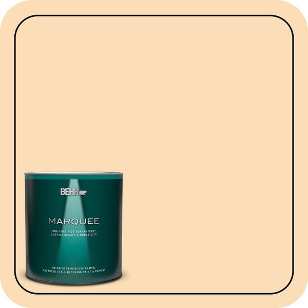 BEHR MARQUEE 1 qt. #M260-3 Time Out Semi-Gloss Enamel Interior Paint & Primer