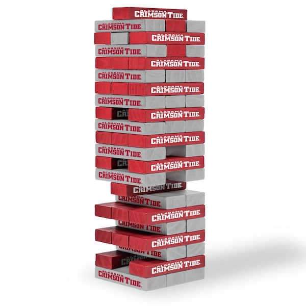 Wild Sports Alabama Crimson Tide 9 in. Table Top Stackers Game 131000