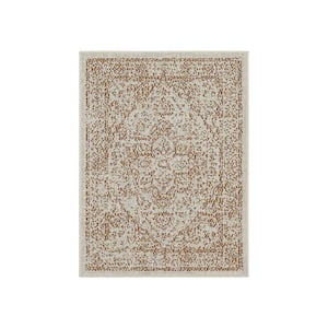 Zaria Brick 2 ft. x 3 ft. Indoor/Outdoor Area Rug