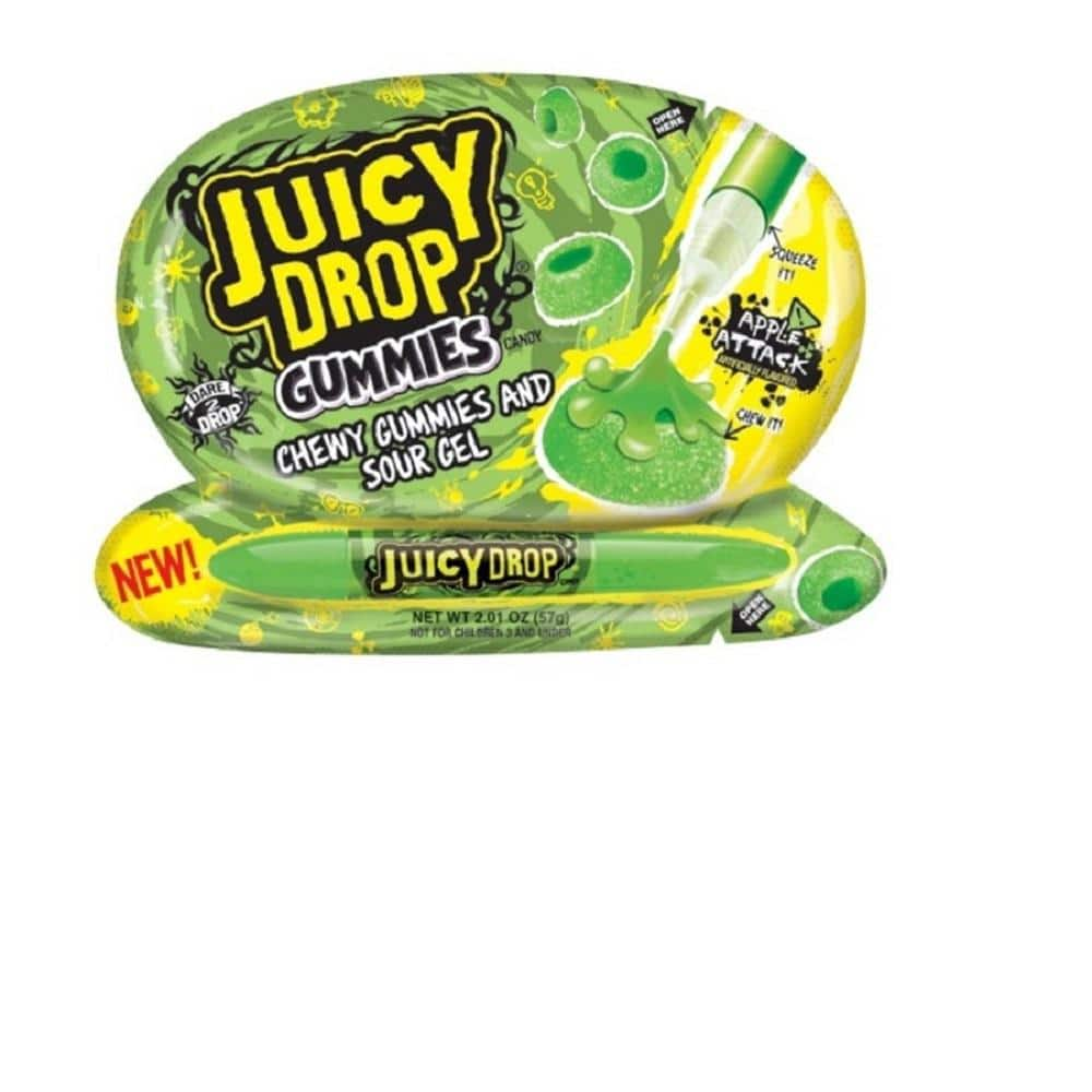 Juicy Drop Candy, 2.01oz, Gummies 118160 - The Home Depot